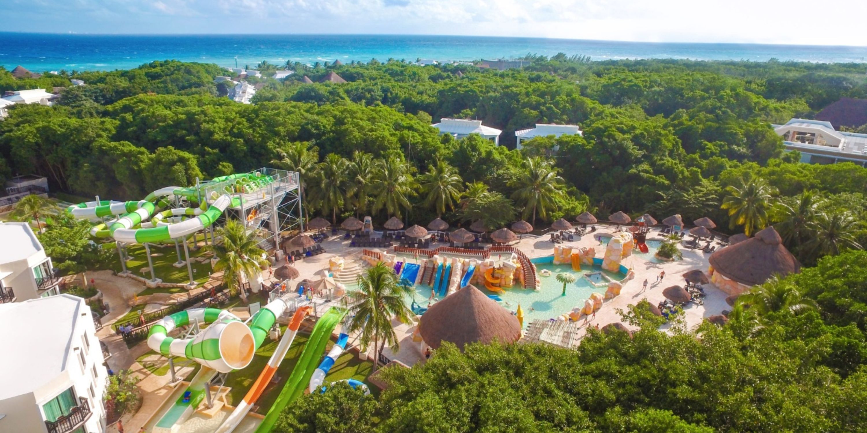 Sandos Caracol Aerial View